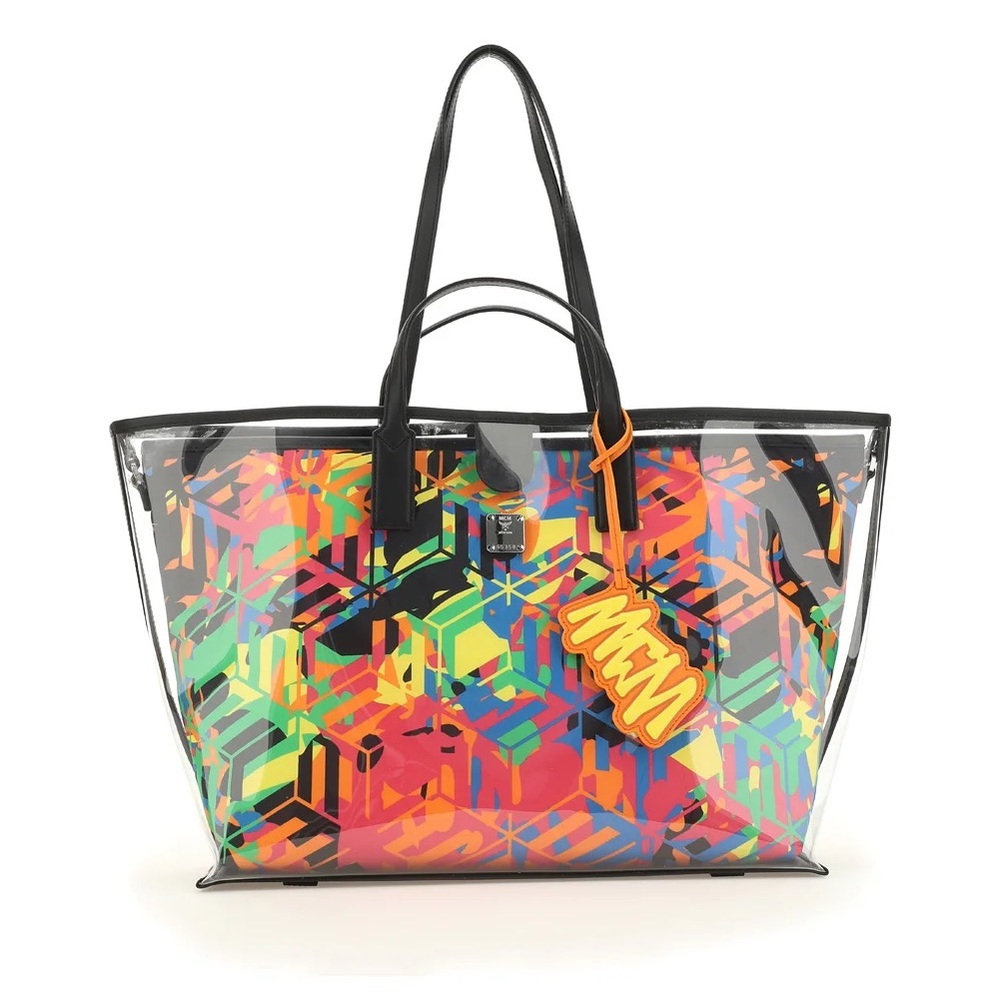 MCM Abstract Pattern Printed Tote